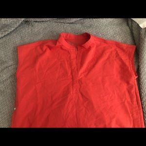 FIGS Rafaela Mandarin Top